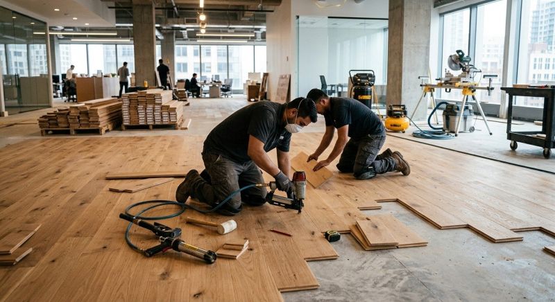 Commercial Hardwood Service in Battle Ground, WA
