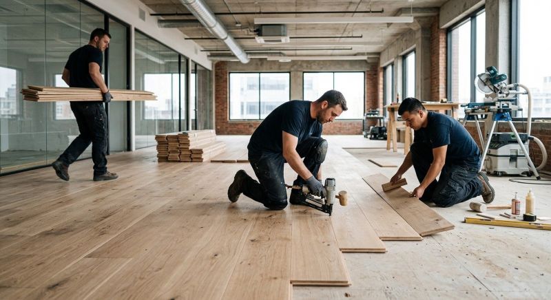 Commercial Hardwood Service in Portland, OR