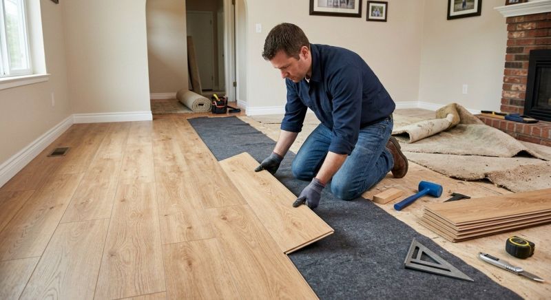 Laminate Floor Remodeling in Portland, OR