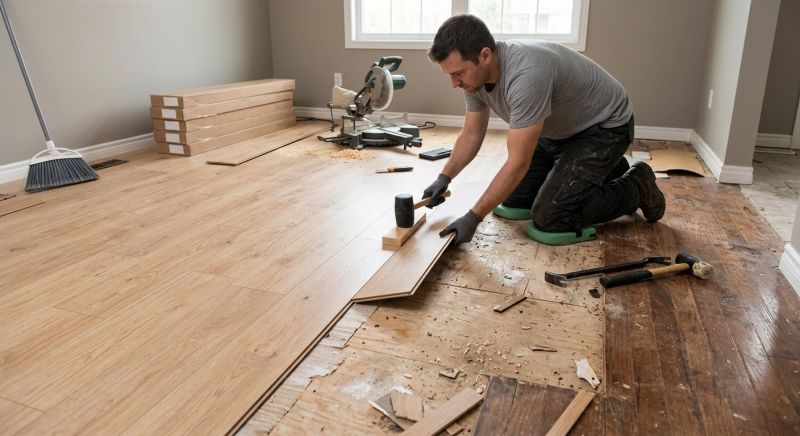 Laminate Floor Replacement in Boring, OR