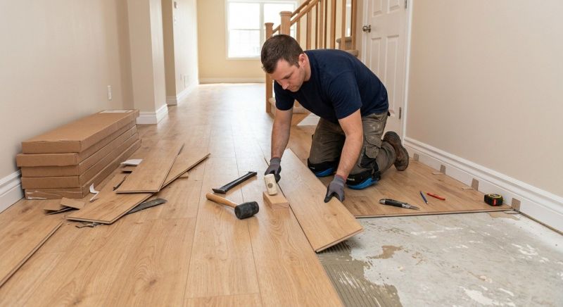 Laminate Floor Replacement in North Plains, OR