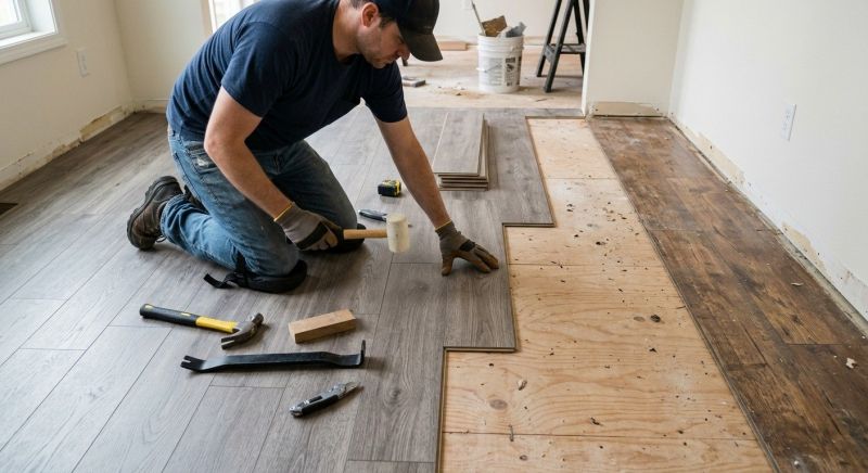 Laminate Floor Replacement in Scappoose, OR