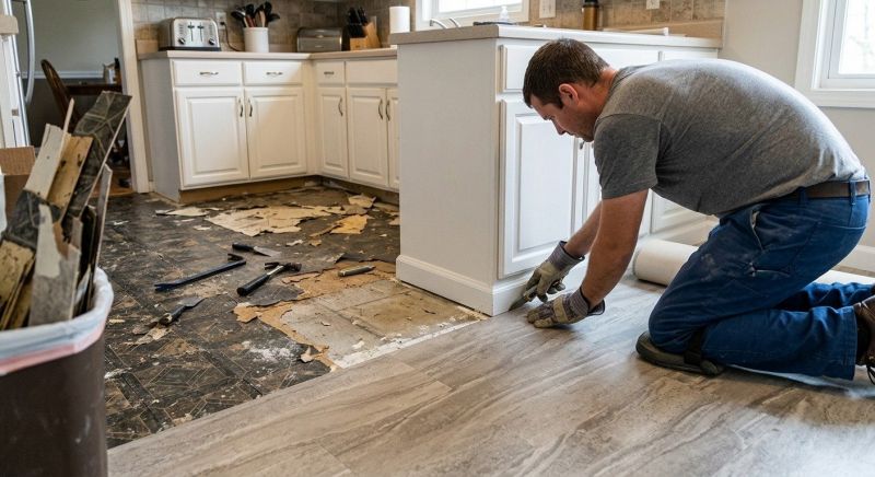 Linoleum Floor Installation in Portland, OR