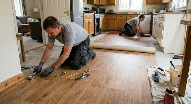 Linoleum Floor Installation in Portland, OR