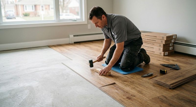 Linoleum Flooring Replacement in Portland, OR