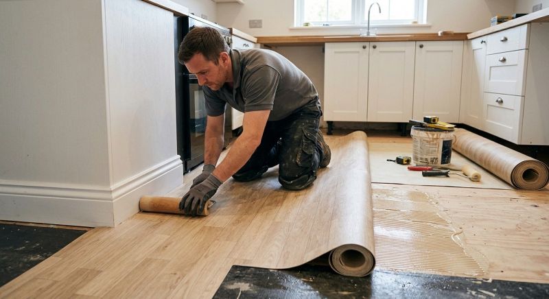Sheet Linoleum Installation in Ridgefield, WA