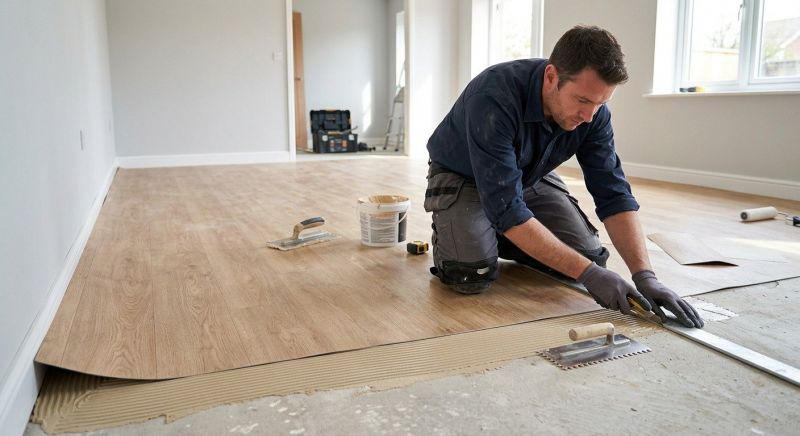 Sheet Vinyl Installation in Boring, OR