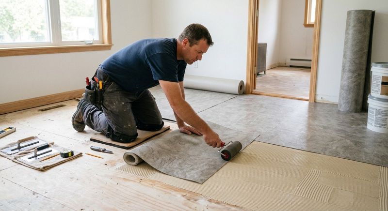Sheet Vinyl Installation in Clackamas County, OR