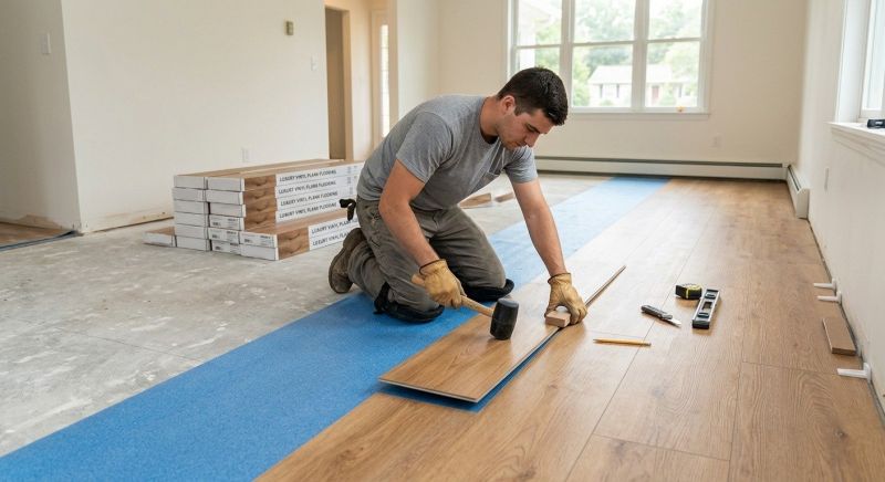 Vinyl Plank Floor Installation in Portland, OR