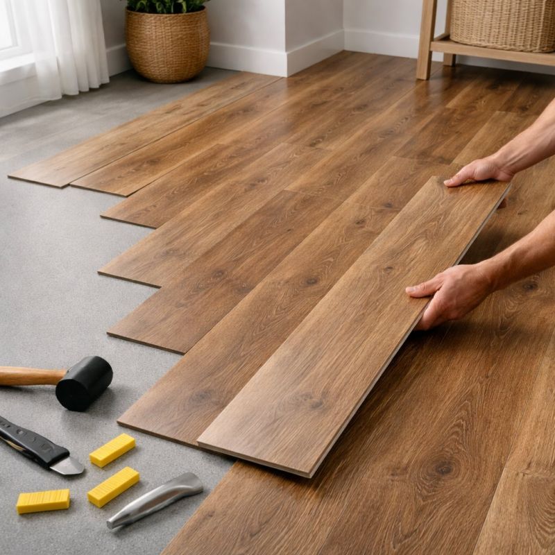 Vinyl Plank Floor Installation in Portland, OR