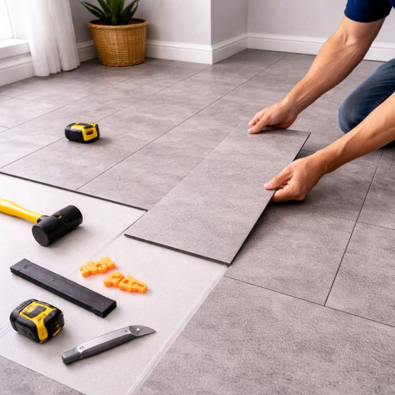 Vinyl Tile Installation in Portland, OR